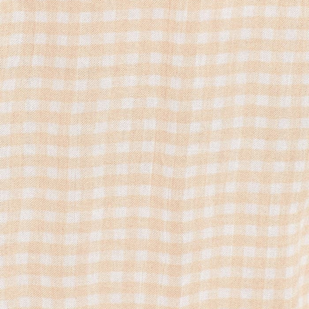 *SOLD* Faithfull the Brand Dress | Gingham Mini Liza Faux Wrap Flounce Dress - Picture 4 of 8